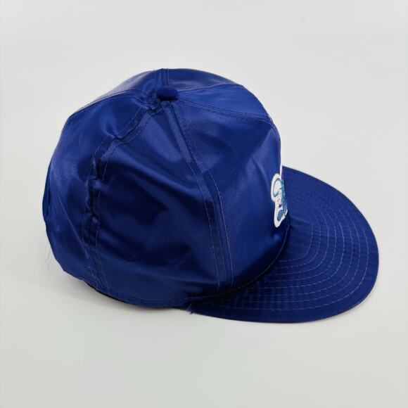 Vintage Charlotte Hornets Satin Hat Cap SnapBack Purple NBA 90’s PL LOGO - Picture 8 of 8